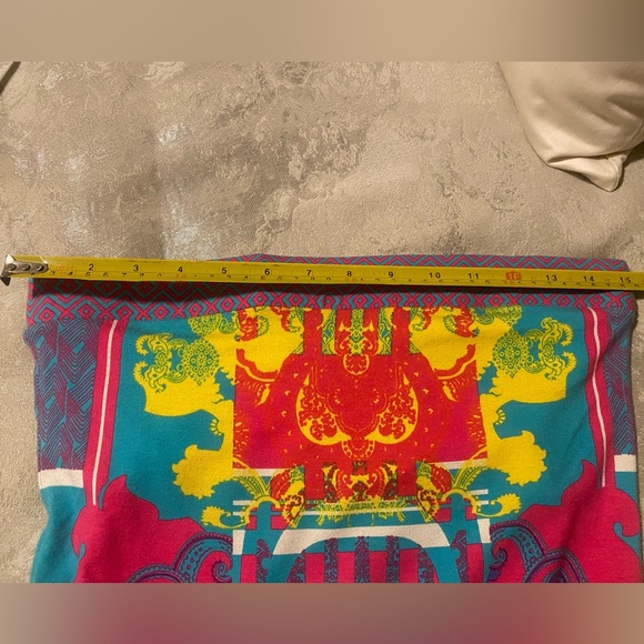 Hale Bob Multicolor Strapless Maxi Dress Sz M - Picture 2 of 4